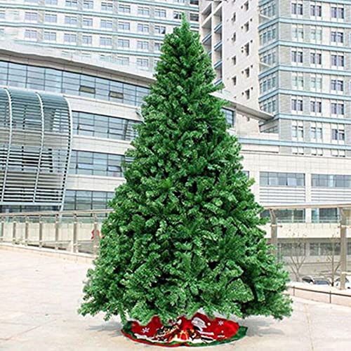 MAKAFDGAS Künstlicher Weihnachtsbaum, PVC-Weihnachtskiefer mit Metallständer, Faltbarer Weihnachtstannenbaum, intensiver künstlicher Weihnachtskiefer-A 6,9 Fuß (210 cm) Atmosphere von MAKAFDGAS