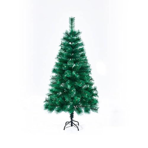 MAKAFDGAS Weihnachtsbaum, 180 cm, künstlicher Weihnachtsbaum aus PVC, wiederverwendbar, schwer entflammbar, stabiles Metallstativ für Feiertage, Innen- und Außenbereich, Party-Dekoration Atmosphere von MAKAFDGAS