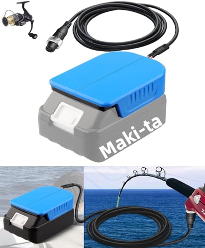 für Daiwa für Shimano Angeln Rolle Batterie Adapter, für Makita 18V Akku Arbeit für Daiwa für Shimano14.4V Elektrische Angelrolle,für Spinnrolle bg 3000 4000 5000 Salzwasser Süßwasser Angeln für Daiwa für Shimano Angeln Rolle Batterie Adapter, für Makita 18V Akku Arbeit für Daiwa für Shimano14.4V Elektrische Angelrolle,für Spinnrolle bg 3000 4000 5000 Salzwasser Süßwasser Angeln von MAKBOS