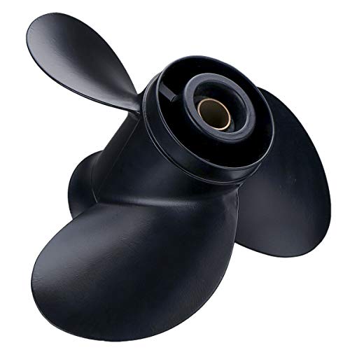 MAKIVI 10 1/4 x 12 Außenbootpropeller aus Aluminium für 20-30HP 58100-96430-019 von MAKIVI