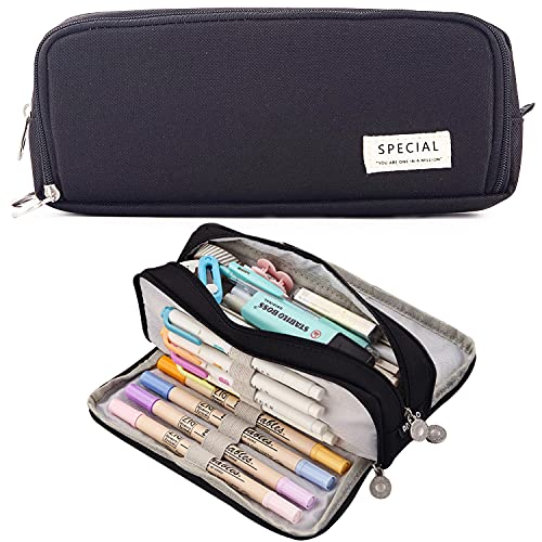 MAMUNU Mäppchen Federmäppchen Mädchen Teenager 3 Fach Große Aufbewahrung Bleistift Tasche Pencil Case für Middle High School College Office Studentin Mädchen Erwachsener Geschenk MAMUNU Mäppchen Federmäppchen Mädchen Teenager 3 Fach Große Aufbewahrung Bleistift Tasche Pencil Case für Middle High School College Office Studentin Mädchen Erwachsener Geschenk von MAMUNU