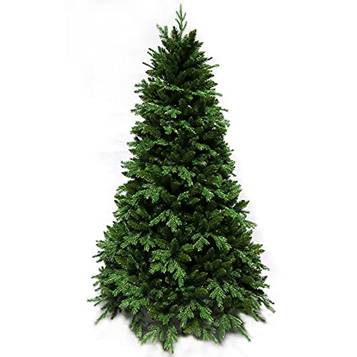 MANFUKUYA Premium 6 Fuß künstlicher Weihnachtsbaum, mit Metallständer, Stabiler Weihnachtsbaum, umweltfreundlich, einfach zu verstauen, perfekt für den Innen- und Außenbereich, grün, 180 cm von MANFUKUYA