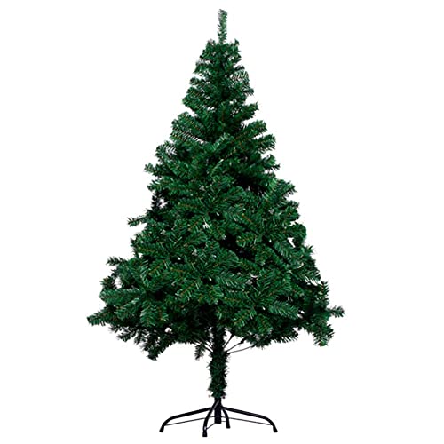 MANFUKUYA Weihnachtsbaum-PVC-Dekoration, 6,8 Fuß, Weihnachtskiefer, 1050 Spitzen, Abnehmbarer hochwertiger künstlicher Weihnachtsbaum mit Reißverschluss und soliden Metallbeinen, grüner von MANFUKUYA