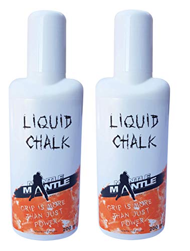 Mantle - Liquid Chalk 2 x 200 ml Flüssigkreide zum Bouldern Klettern von MANTLE climbing equipment