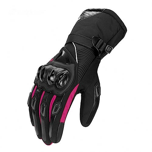 MAOTN wasserdichte und warme Winter-Motorradhandschuhe für Herren, rutschfeste und verschleißfeste Outdoor-Reithandschuhe mit schützender Hartschale, Mountain Rennhandschuhe,Pink,M MAOTN wasserdichte und warme Winter-Motorradhandschuhe für Herren, rutschfeste und verschleißfeste Outdoor-Reithandschuhe mit schützender Hartschale, Mountain Rennhandschuhe,Pink,M von MAOTN