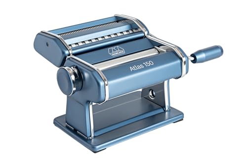 Marcato AT-150-BLU Nudelmaschine Atlas 150 powder blue Marcato AT-150-BLU Nudelmaschine Atlas 150 powder blue von MARCATO