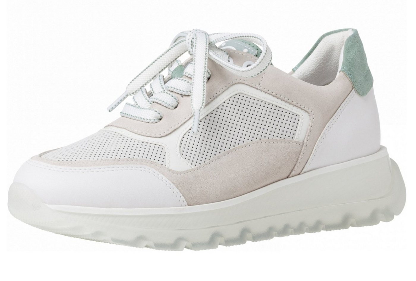 MARCO TOZZI 2-83702-26 121 White/Sage Sneaker MARCO TOZZI 2-83702-26 121 White/Sage Sneaker von MARCO TOZZI