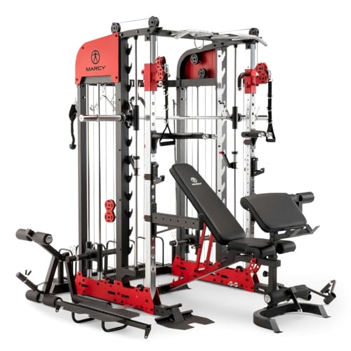 Marcy Pro Deluxe Cage Home Gym System für Krafttraining SM-7553 Marcy Pro Deluxe Cage Home Gym System für Krafttraining SM-7553 von MARCY