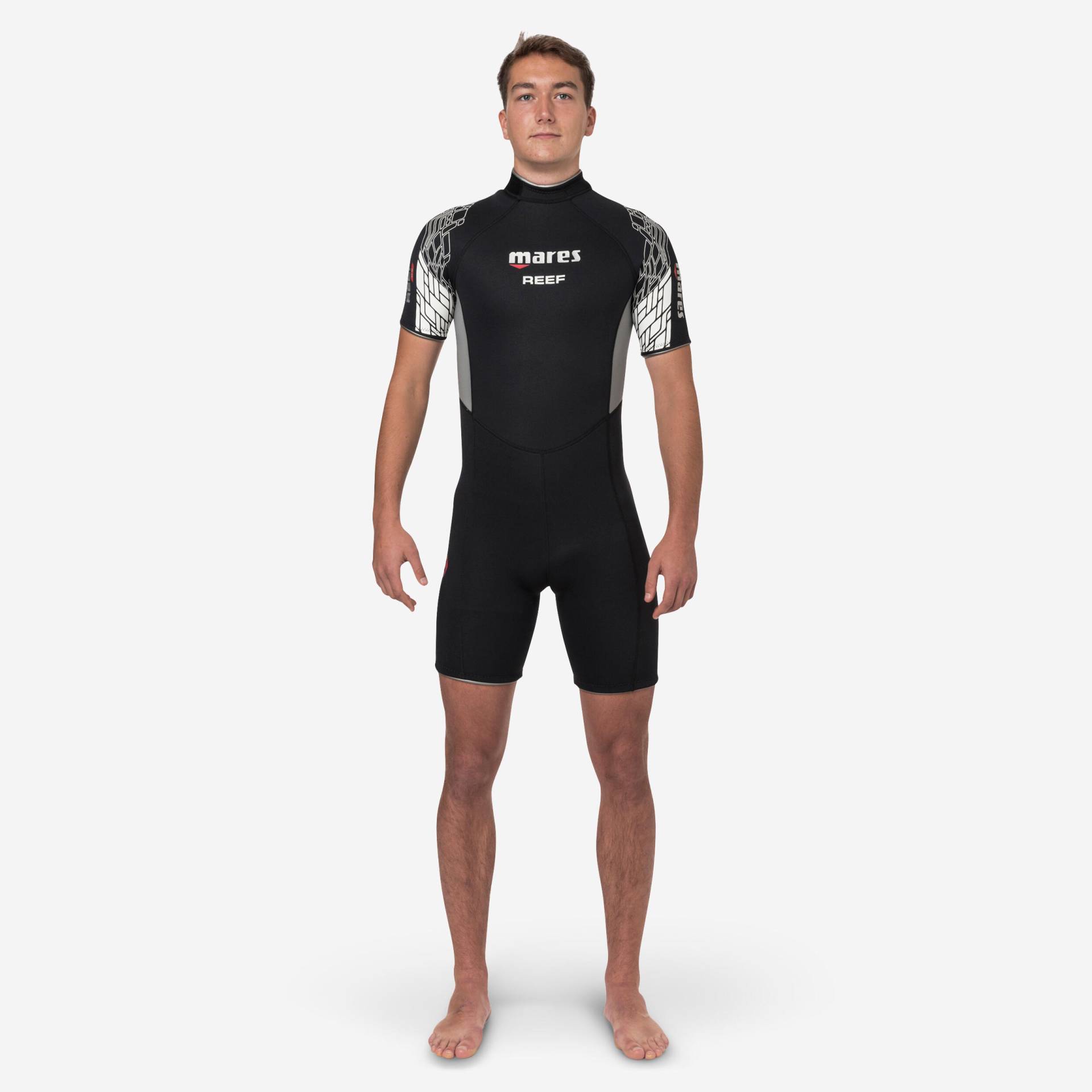 Neoprenshorty Herren 2.5 mm Tauchen - Mares Reef schwarz/grau Neoprenshorty Herren 2.5 mm Tauchen - Mares Reef schwarz/grau von MARES