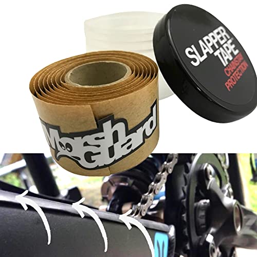 MARSH GUARD Slapper Tape Kettenstrebenschutz Schutzfolie 1000 x 25mm Band für Fahrrad Rahmen Kettenstrebe von MARSH GUARD