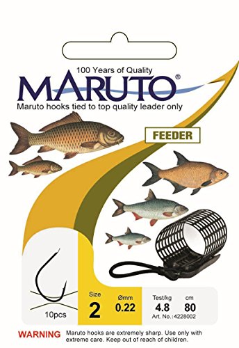 MARUTO Feederhaken gebunden Größe 6 MARUTO Feederhaken gebunden Größe 6 von MARUTO