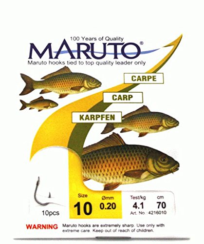 MARUTO Karpfenhaken Gunsmoke Größe 10 MARUTO Karpfenhaken Gunsmoke Größe 10 von MARUTO