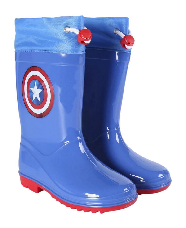 MARVEL Avengers-Captain America Gummistiefel Jungen Regenstiefel Gr. 24 - 33 MARVEL Avengers-Captain America Gummistiefel Jungen Regenstiefel Gr. 24 - 33 von MARVEL