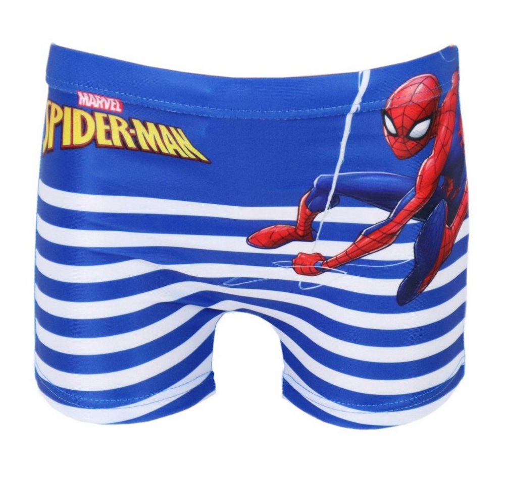 MARVEL Badehose Spider-Man Kinder Badeshorts Schwimmhose Gr. 98 bis 116, Blau MARVEL Badehose Spider-Man Kinder Badeshorts Schwimmhose Gr. 98 bis 116, Blau von MARVEL