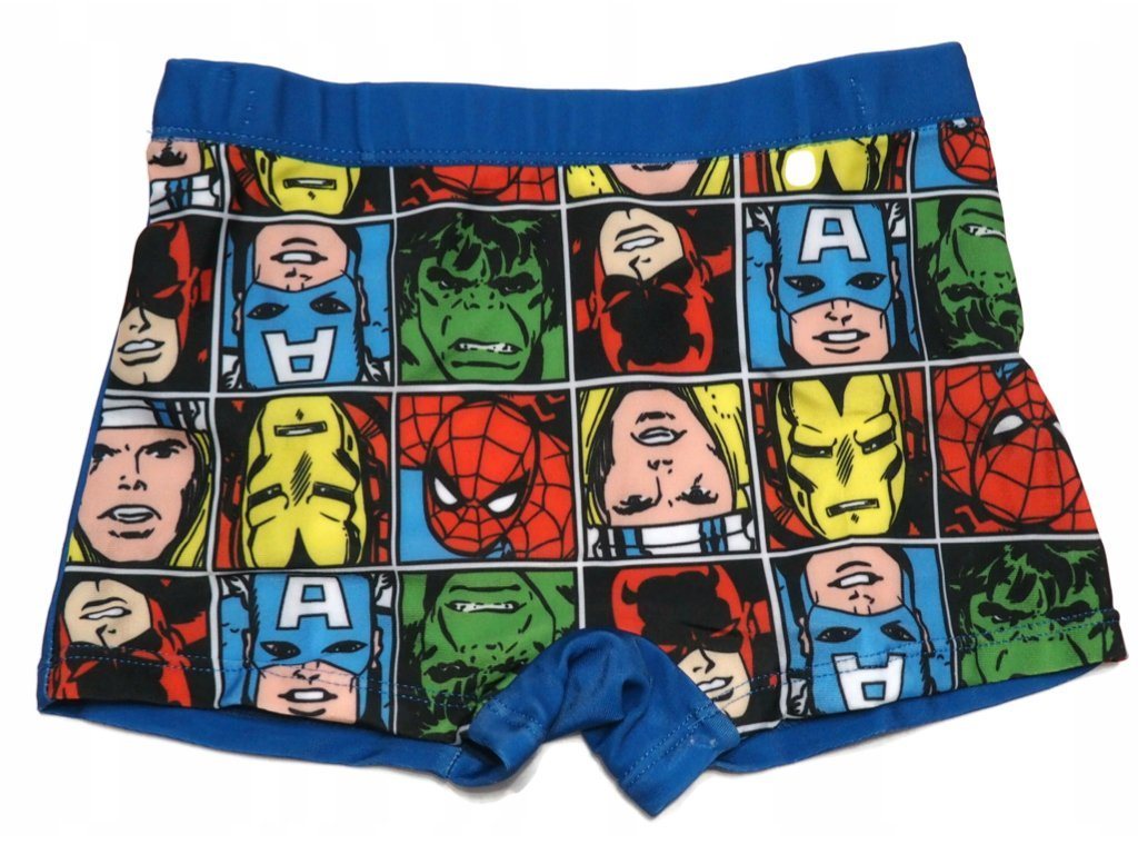 MARVEL Boxer-Badehose Marvel Avengers Kinder Badehose Badeshorts von MARVEL