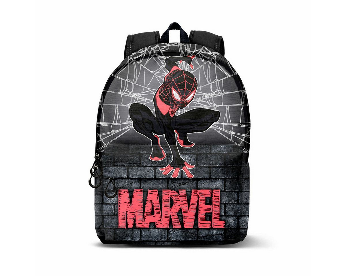 MARVEL Rucksack Kinder Rucksack Marvel Spider-Man Schwarz Rot Klein von MARVEL