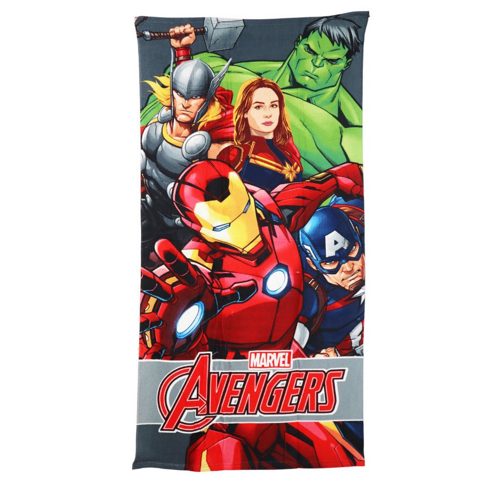 MARVEL Strandtuch Marvel Avengers Mikrofaser Strandtuch Badetuch XL 70x140 cm MARVEL Strandtuch Marvel Avengers Mikrofaser Strandtuch Badetuch XL 70x140 cm von MARVEL