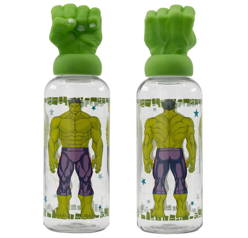 MARVEL Trinkflasche Marvel Avengers HULK 3D Kopf Wasserflasche Flasche 560 ml MARVEL Trinkflasche Marvel Avengers HULK 3D Kopf Wasserflasche Flasche 560 ml von MARVEL