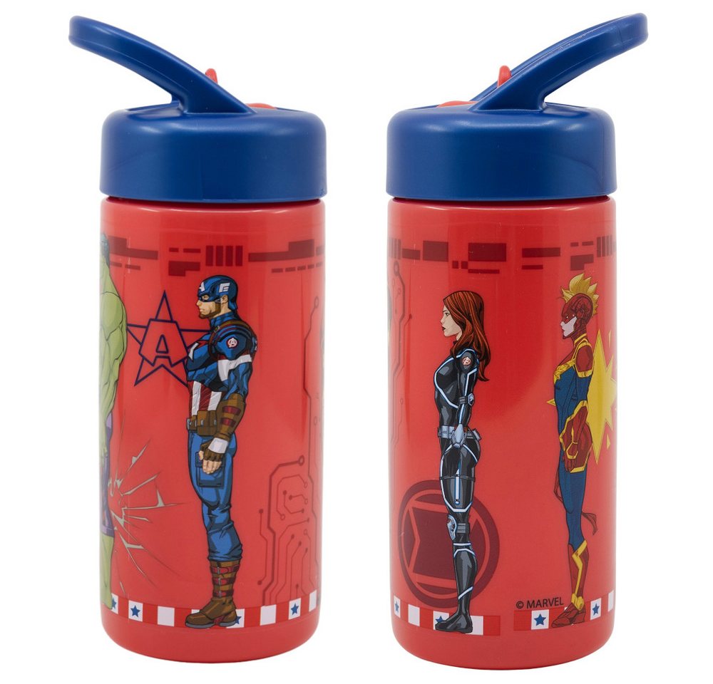 MARVEL Trinkflasche Marvel Avengers Kinder Wasserflasche Flasche 410 ml von MARVEL