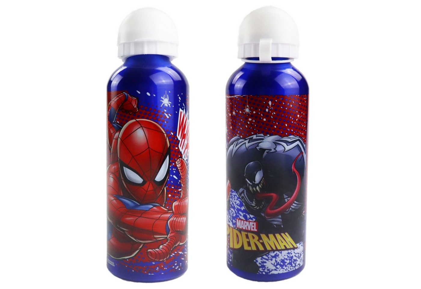 MARVEL Trinkflasche Marvel Spiderman Venom ALU - Wasserflasche, Flasche 500 ml von MARVEL