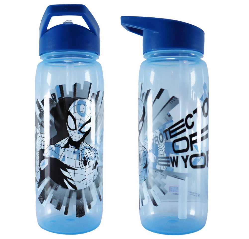 MARVEL Trinkflasche Marvel Spiderman Wasserflasche Trinkflasche Flasche 600 ml MARVEL Trinkflasche Marvel Spiderman Wasserflasche Trinkflasche Flasche 600 ml von MARVEL