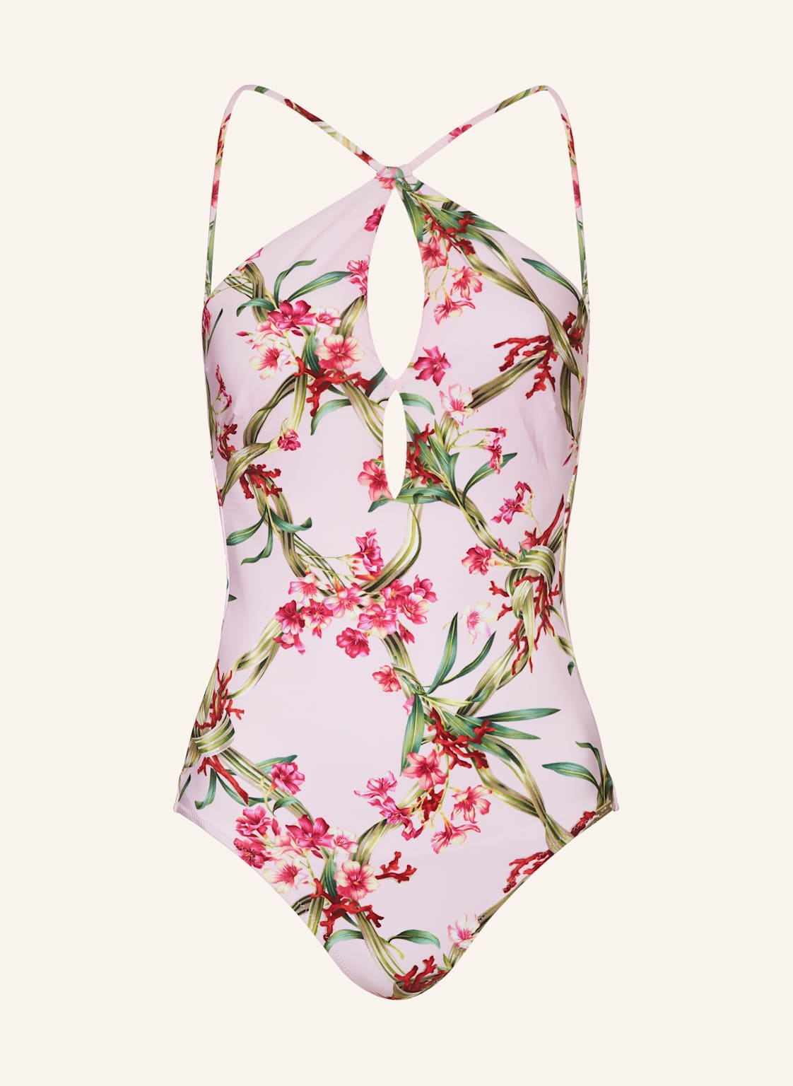 Maryan Mehlhorn High-Neck-Badeanzug Botanique pink Maryan Mehlhorn High-Neck-Badeanzug Botanique pink von MARYAN MEHLHORN