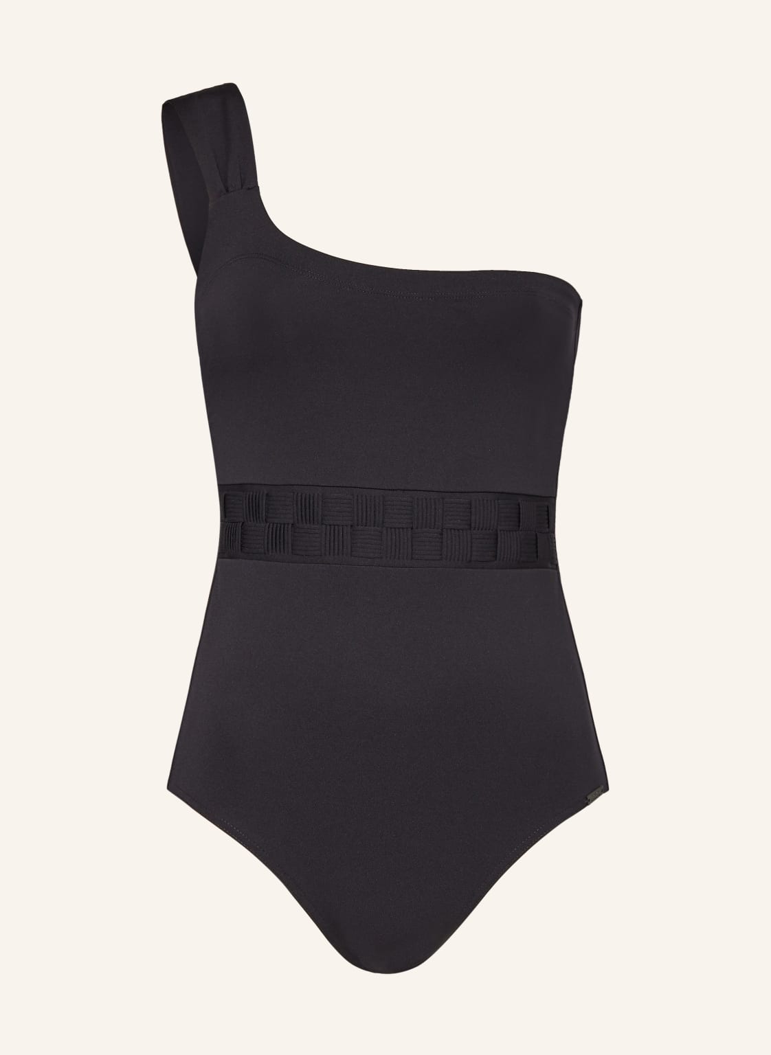 Maryan Mehlhorn One-Shoulder-Badeanzug Softline schwarz Maryan Mehlhorn One-Shoulder-Badeanzug Softline schwarz von MARYAN MEHLHORN