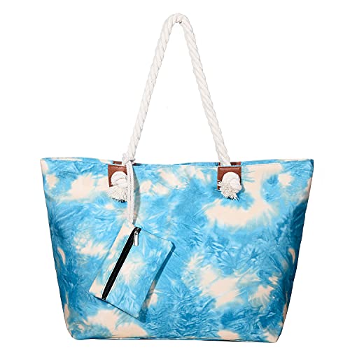 MASADA Badetasche XXL Familie Strandtasche Damen Beach bag groß mit Reißverschluss - Batic MASADA Badetasche XXL Familie Strandtasche Damen Beach bag groß mit Reißverschluss - Batic von MASADA