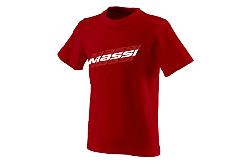 Massi 48652 Shirt, Kinder, Rot, 7/8 von MASSI