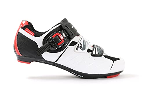Massi Arion White – Fahrradschuhe für Herren, weiß/schwarz 40 weiß/schwarz Massi Arion White – Fahrradschuhe für Herren, weiß/schwarz 40 weiß/schwarz von MASSI