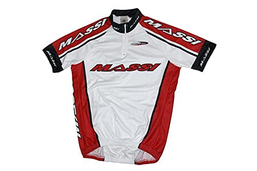 Maillot Manga Corta Team, weiß/rot, Talla: XXL von MASSI