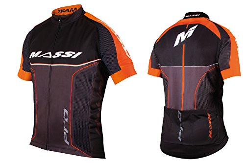 MASSI Pro Team Herren Trikot, orange M orange MASSI Pro Team Herren Trikot, orange M orange von MASSI