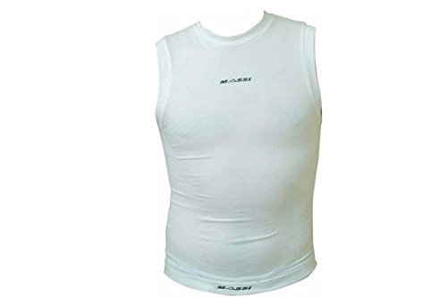 Massi S/M Thermo T-Shirt, ärmellos, Herren, Herren, weiß, XL-XXL-XXXL Massi S/M Thermo T-Shirt, ärmellos, Herren, Herren, weiß, XL-XXL-XXXL von MASSI