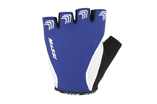 Massi Siligrip Fahrrad-Handschuhe, Unisex S Blau Massi Siligrip Fahrrad-Handschuhe, Unisex S Blau von MASSI