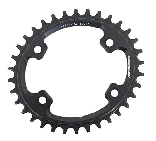 Massi Sport und Outdoor Platte 32t schmal C/Shimano BCD96 MTB, Schwarz, oval Massi Sport und Outdoor Platte 32t schmal C/Shimano BCD96 MTB, Schwarz, oval von MASSI