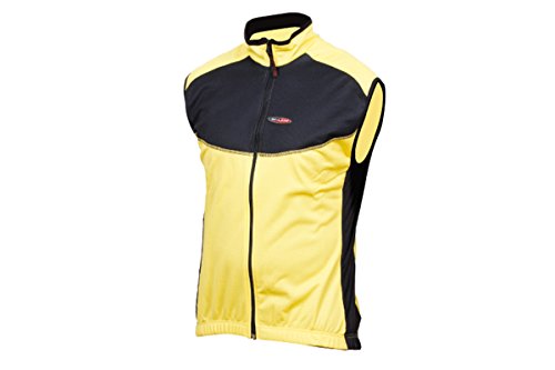 Massi Windtex, Herrenweste, gelb/schwarz, XL Massi Windtex, Herrenweste, gelb/schwarz, XL von MASSI