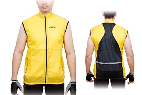 Massi Anti-Viento, Weste ohne Ärmeln Radtrikot XXL gelb Massi Anti-Viento, Weste ohne Ärmeln Radtrikot XXL gelb von MASSI