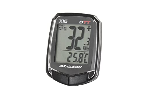 Massi 45407 – Kilometerzähler, Schwarz Massi 45407 – Kilometerzähler, Schwarz von MASSI