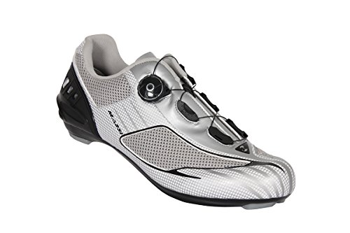 Massi Aria - Straßenrennradschuhe Unisex, Farbe Neon/grau, Größe 41 Massi Aria - Straßenrennradschuhe Unisex, Farbe Neon/grau, Größe 41 von MASSI
