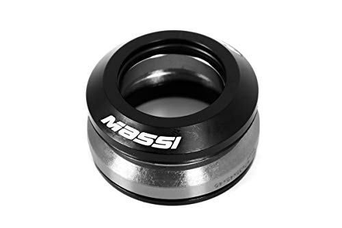Massi CM716 Fahrradlenker, Schwarz, 1-1/8"-1-1/4" Massi CM716 Fahrradlenker, Schwarz, 1-1/8"-1-1/4" von MASSI