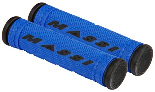 Massi fahrradgriffe, Blau, Schwarz, 125mm Massi fahrradgriffe, Blau, Schwarz, 125mm von MASSI