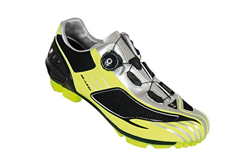 Massi Drake - Fahrradschuhe MTB Unisex, Mehrfarbig/Neon, Größe 40 von MASSI