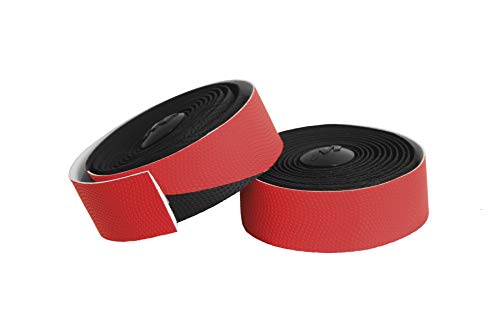 Massi Radfahren, Sport, Lenkerbänder Dual Wave Tape, rot, Einheitsgröße Massi Radfahren, Sport, Lenkerbänder Dual Wave Tape, rot, Einheitsgröße von MASSI