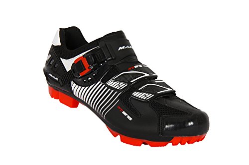 Massi Hydra- Fahrradschuhe MTB Unisex, Mehrfarbig/schwarz, Größe 42 von MASSI