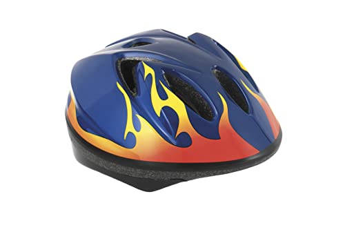 Massi Jungen Child Ray Azul/Fuego Fahrradhelm für Kinder, blau, 52-56cm Massi Jungen Child Ray Azul/Fuego Fahrradhelm für Kinder, blau, 52-56cm von MASSI