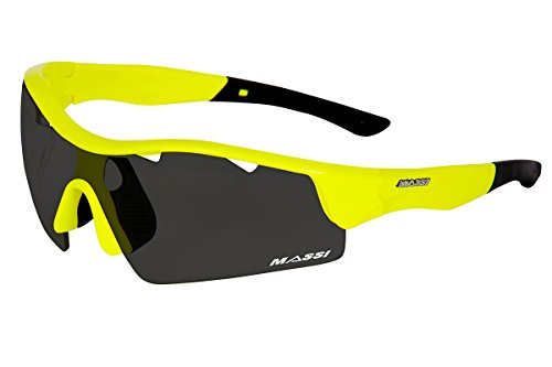 Massi Mito- Fahrradbrille Unisex, Farbe gelb Fluor Massi Mito- Fahrradbrille Unisex, Farbe gelb Fluor von MASSI