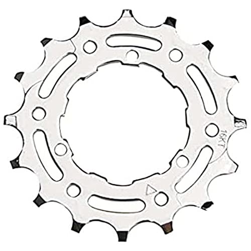 Massi Ritzel 16T, kompatibel mit Shimano 10 V Fahrrad Zubehör, Silber, Einheitsgröße Massi Ritzel 16T, kompatibel mit Shimano 10 V Fahrrad Zubehör, Silber, Einheitsgröße von MASSI