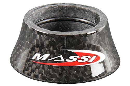 Massi Separ.direc.1-1/8" Carbono Aero 20mm Spurverbreiterung, Schwarz, 20 Massi Separ.direc.1-1/8" Carbono Aero 20mm Spurverbreiterung, Schwarz, 20 von MASSI