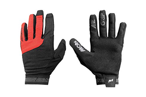 Massi Single Track Fahrradhandschuhe, Schwarz/Rot, X-Small Massi Single Track Fahrradhandschuhe, Schwarz/Rot, X-Small von MASSI