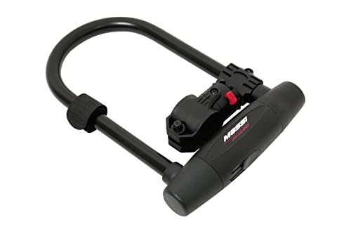 Massi Sport und Outdoor Bison fahrradschloss, Schwarz, 170x260mm Massi Sport und Outdoor Bison fahrradschloss, Schwarz, 170x260mm von MASSI